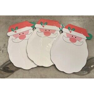 New Sealed 3 Vintage Santa Memo Pads Current Inc. Christmas Holiday